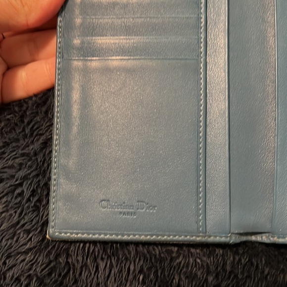 **Like New Authentic Christian Dior** ladies denim wallet with braid detail - Picture 7 of 11